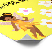 Daisies en fairies poster (Hoek)