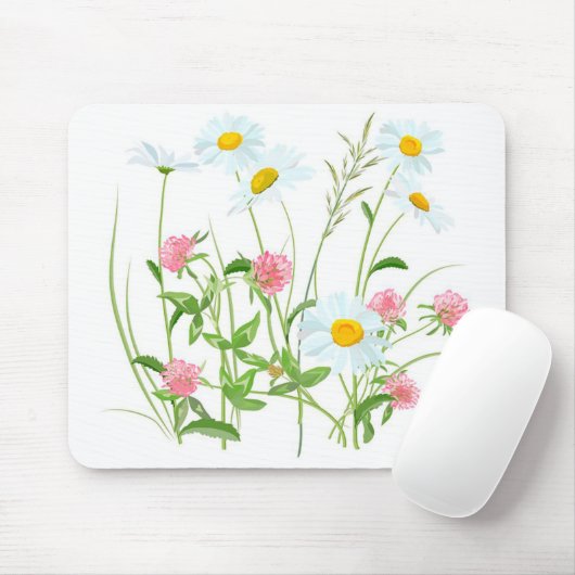 Daisies en Honeysuckle Muismat (Met muis)