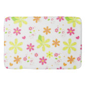 Daisies en Polka Dots Badmat (Voorkant)