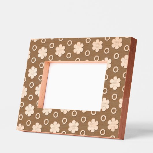 Daisies en Polka Dots Laser geëtst Afbeelding Lijs Gegraveerde Lijstjes