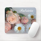 Daisies en Rozen Muismat (Met muis)