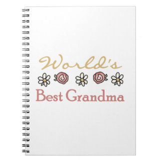 Daisies en Rozen 's werelds beste oma cadeaus Notitieboek