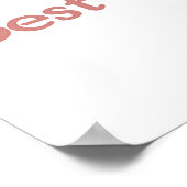 Daisies en Rozen 's werelds beste oma cadeaus Poster (Hoek)