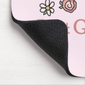 Daisies en Rozen Wereld Beste Oma Muismat (Hoek)