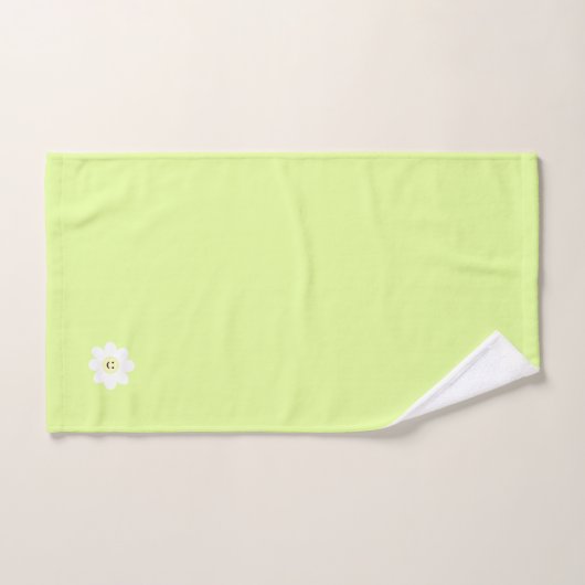 Daisies en sterren bad handdoek (Handdoek)