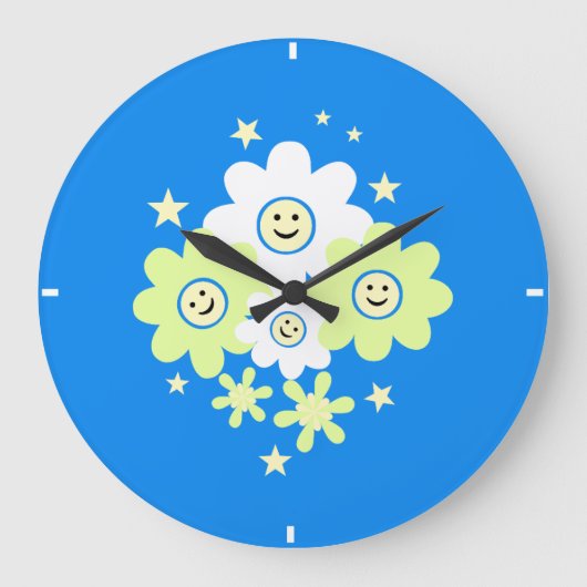 Daisies en sterren grote klok (Voorkant)