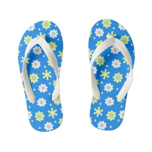 Daisies en sterren kinder teenslippers