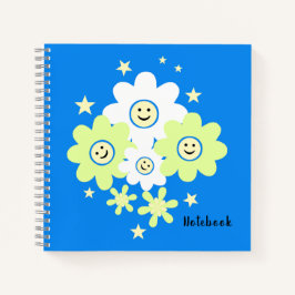 Daisies en sterren notitieboek