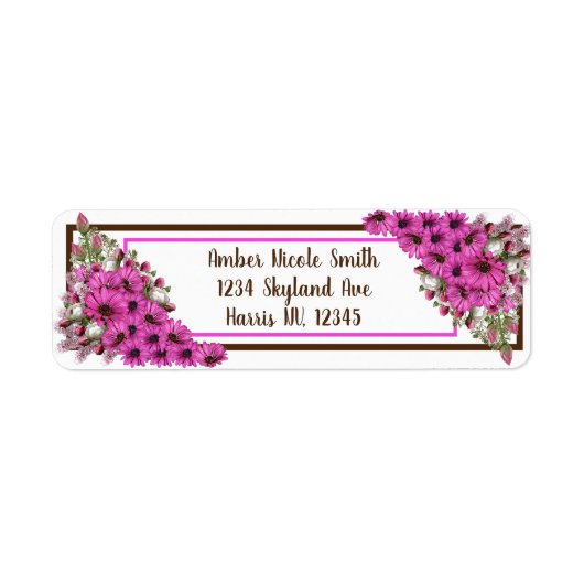 Daisies Etiket (Voorkant)