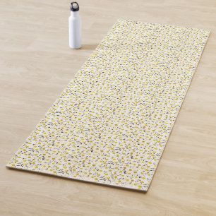 Daisies Fitness Elegant Modern Natuur Sjabloon Yogamat