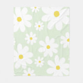 Daisies fleece deken (Voorkant)