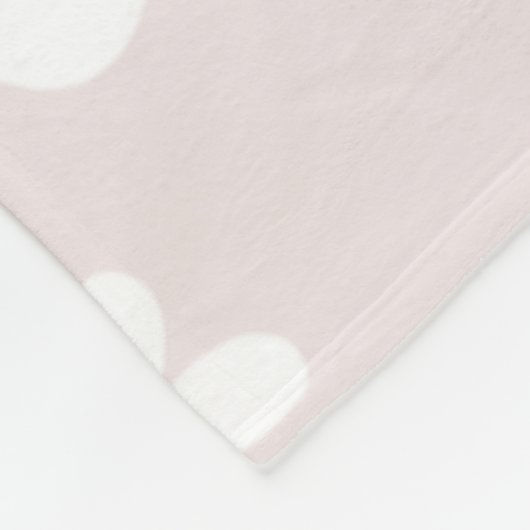 Daisies fleece deken (Hoek)