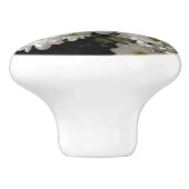 Daisies Floral Ceramic Knob Keramische Knop (Zijkant)