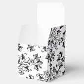  Daisies Floral Etching in Black Bedankdoosjes (Geopend)