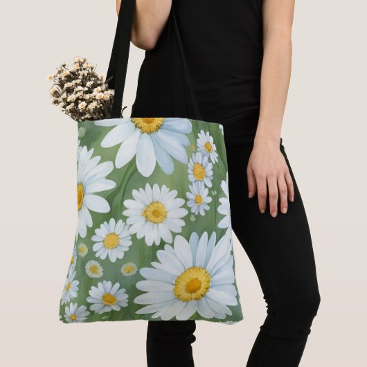 Daisies Floral Tote Bag (Dichtbij)