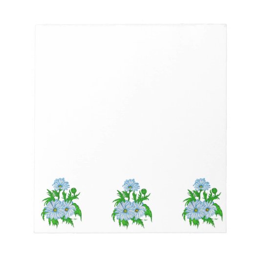 Daisies flower notitieblok (Voorkant)