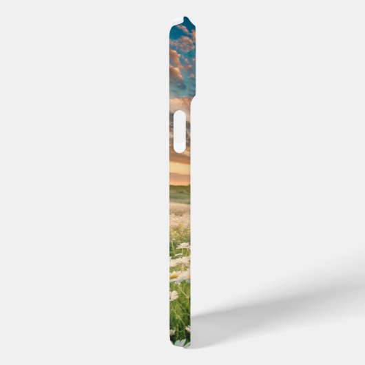 Daisies Flowers Meadow Sunrise Case-Mate iPhone Case (Achterkant / Rechts)