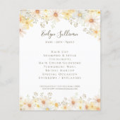 Daisies Flyer (Voorkant)