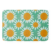 Daisies Folk Art geïnspireerd door Bath Mat (Voorkant)