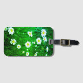 Daisies-gebied Bagagelabel (Voorkant (horizontaal))