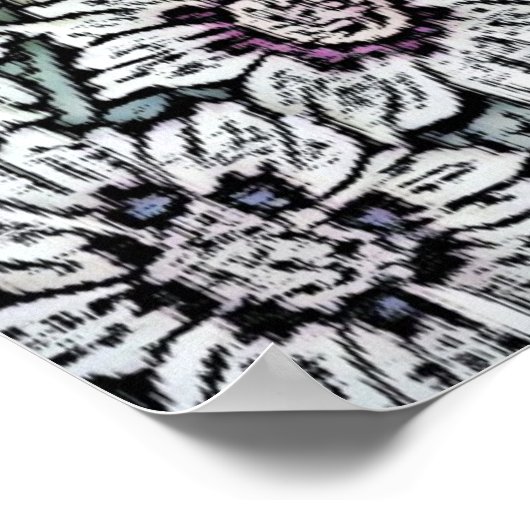 Daisies-gebied Poster (Hoek)