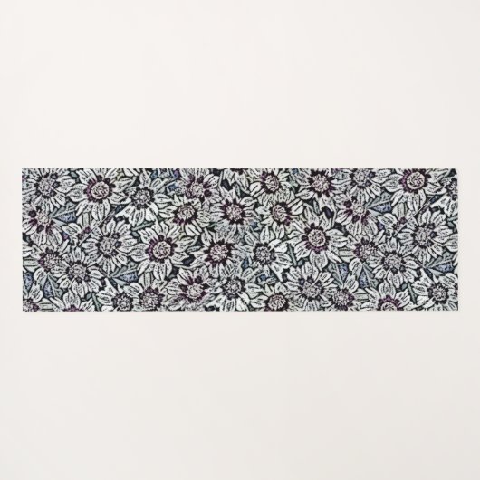 Daisies-gebied Yogamat (Achterkant (horizontaal))