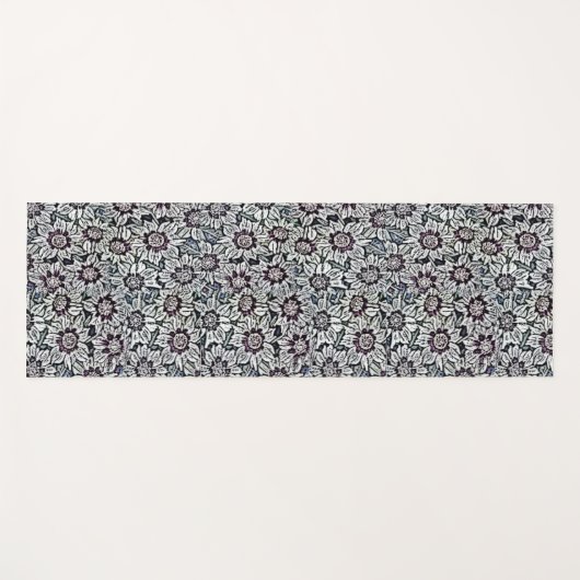 Daisies-gebied Yogamat (Voorkant (horizontaal))