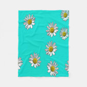 Daisies getekend fleece deken (Voorkant)