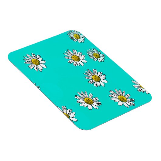 Daisies getekend magneet (Rechterzijde)