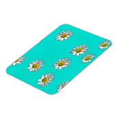 Daisies getekend magneet (Linkerzijde)