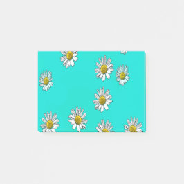 Daisies getekend post-it® notes