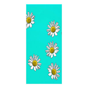 Daisies getekend reclamekaart