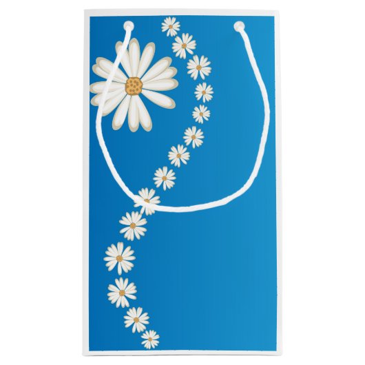 Daisies Gift Bag Klein Cadeauzakje (Achterkant)