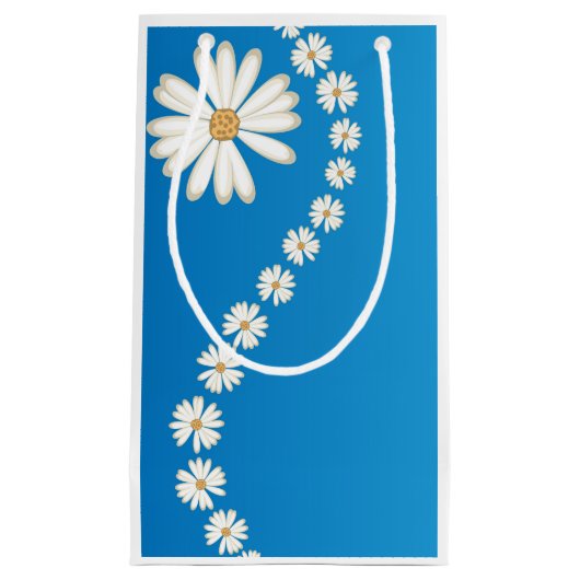 Daisies Gift Bag Klein Cadeauzakje (Voorkant)