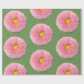 Daisies Glossy Wrapping Paper, 30 in x 6 ft Cadeaupapier (Vlak)