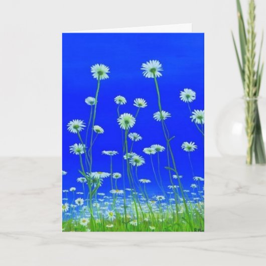 Daisies greeting card for any gebruikte kaart (Voorkant)