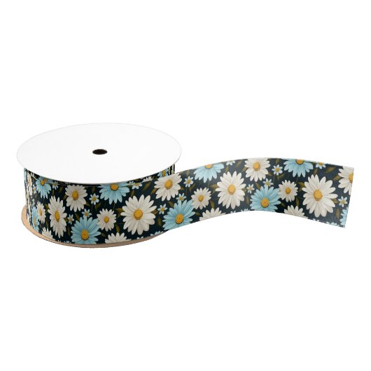 Daisies Grosgrain Ribbon Grosgrain Lint (Spoel)