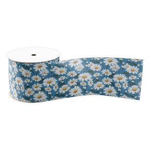 Daisies Grosgrain Ribbon Lint