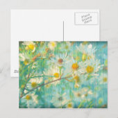 Daisies Grunge Briefkaart (Voorkant / Achterkant)
