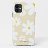Daisies Hoesje-Mate iPhone Case (Achterkant)
