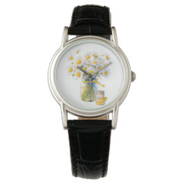 Daisies & Honing voor jou Horloge