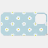 Daisies Illustratief Patroon op Bord Blauw Case-Mate iPhone Case (Achterkant (horizontaal))