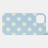 Daisies Illustratief Patroon op Bord Blauw Case-Mate iPhone Case (Achterkant (horizontaal))