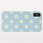 Daisies Illustratief Patroon op Bord Blauw Case-Mate iPhone Case (Achterkant (horizontaal))