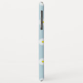Daisies Illustratief Patroon op Bord Blauw Case-Mate iPhone Case (Achterkant/links)