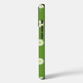 Daisies Illustratief Patroon op Groen Case-Mate iPhone Case (Achterkant / Links)