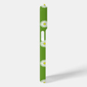 Daisies Illustratief Patroon op Groen Case-Mate iPhone Case (Achterkant / Rechts)
