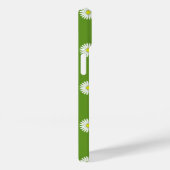 Daisies Illustratief Patroon op Groen Case-Mate iPhone Case (Achterkant / Rechts)