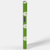 Daisies Illustratief Patroon op Groen Case-Mate iPhone Case (Achterkant / Rechts)