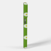 Daisies Illustratief Patroon op Groen Case-Mate iPhone Case (Achterkant / Rechts)